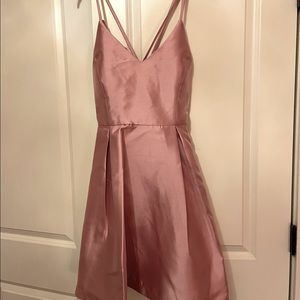 Beautiful mauve colored prom dress!